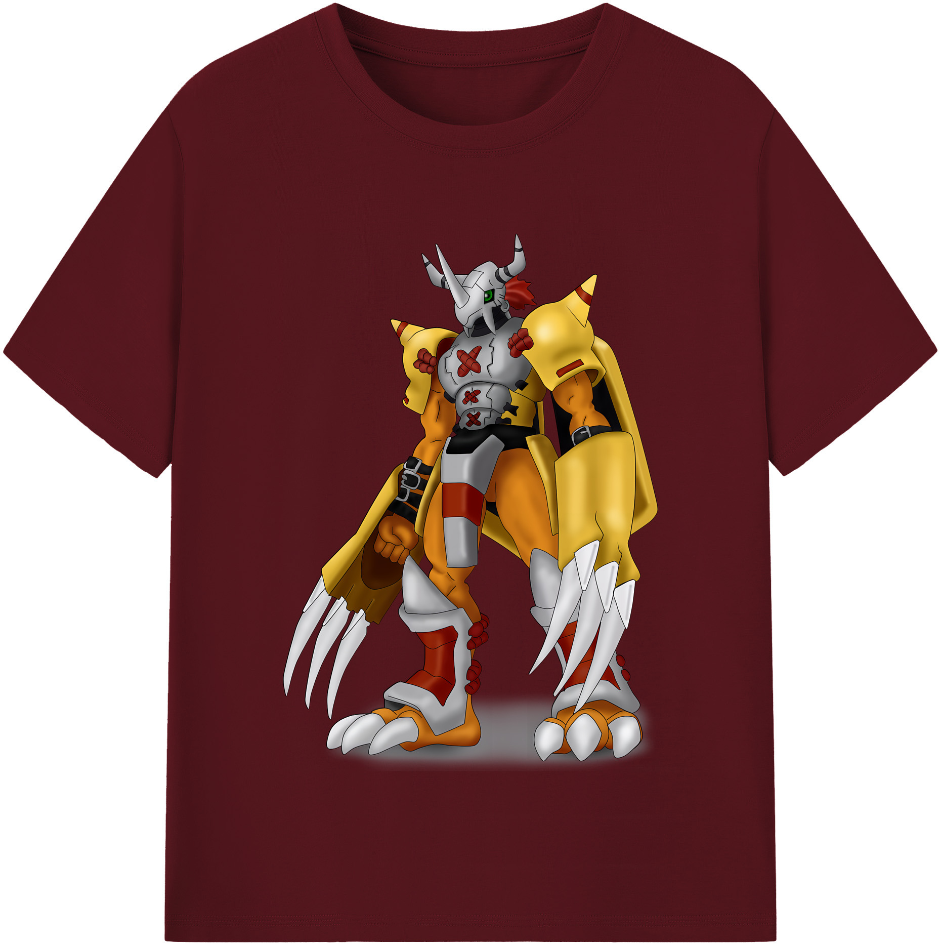（画像用） Digimon デジタルモンスター/デジモン 綿100％半袖Tシャツ（フロントプリント）